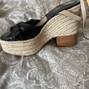 Michael kors high heel black sandals